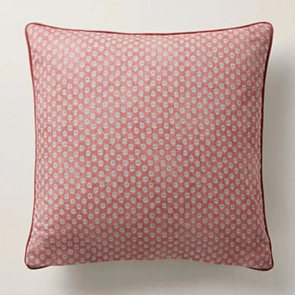 Ralph Lauren Louisa Throw Pillow In Vintage Red